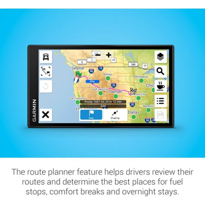Garmin Dezl OTR 610 GPS Truck Navigator